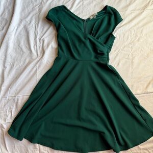 Mossimo Supply Co. Deep Green Mini Dress